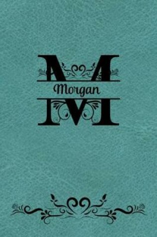 Cover of Split Letter Personalized Journal - Morgan