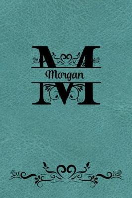 Book cover for Split Letter Personalized Journal - Morgan