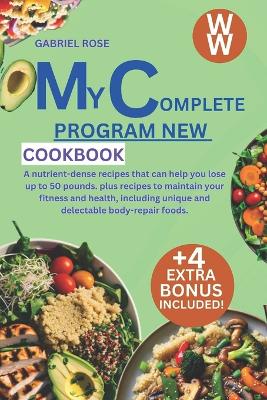 Book cover for my complete program new cookbook