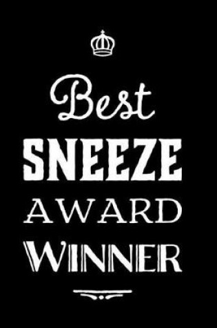 Cover of Best Sneeze Award Winner