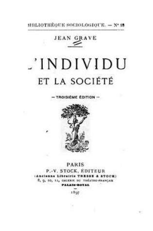 Cover of L'individu et la societe