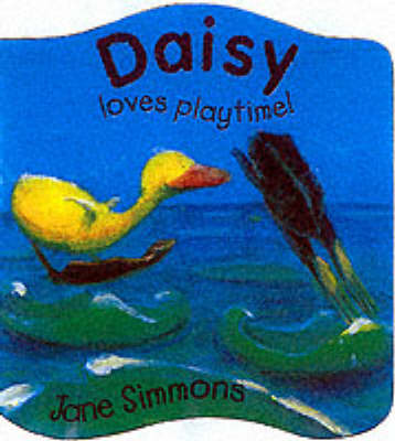 Book cover for Daisy Loves Playtime - Shaped Board