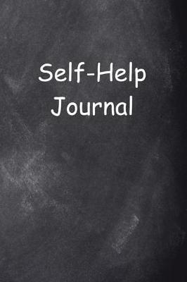 Book cover for Self-Help Journal Chalkboard Design