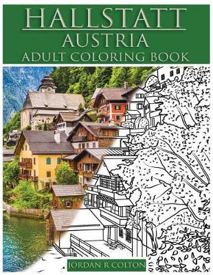 Book cover for Hallstatt Austria Adult Coloring Book