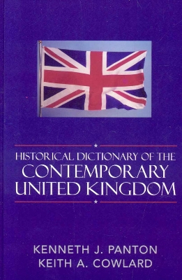 Cover of Historical Dictionary of the Contemporary United Kingdom