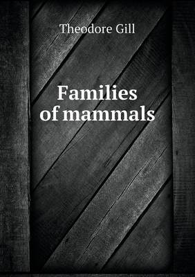 Book cover for Families of mammals