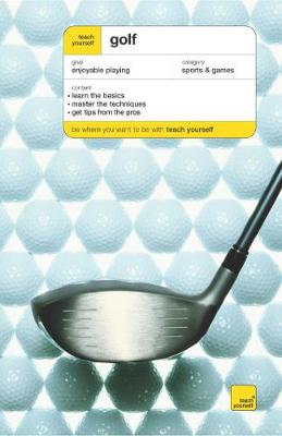 Book cover for Teach Yourself Golf