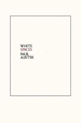 Cover of White Spaces