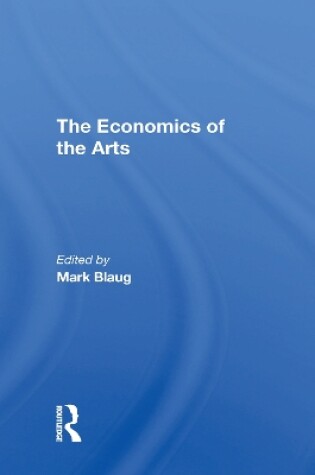 Cover of The Economics Of The Arts