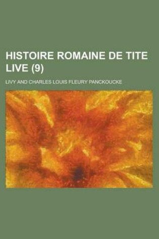 Cover of Histoire Romaine de Tite Live (9)