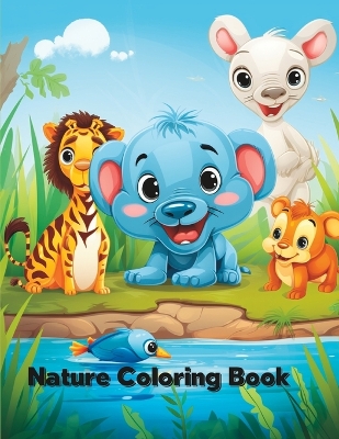 Book cover for Coloring Nature's Wonders