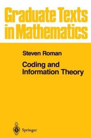 Cover of Coding and Information Theory