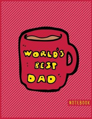 Book cover for World's best dad notebook