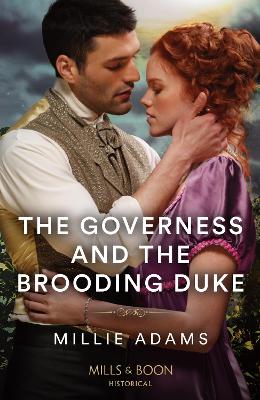 Book cover for The Governess And The Brooding Duke