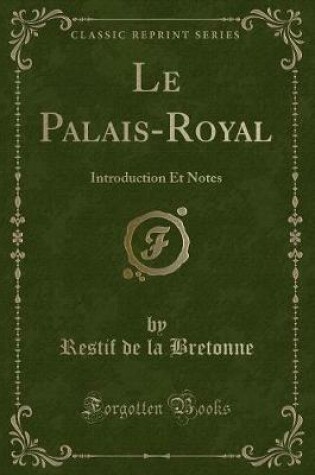 Cover of Le Palais-Royal