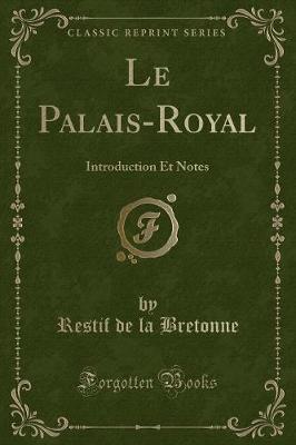 Book cover for Le Palais-Royal