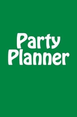 Cover of Party Planner