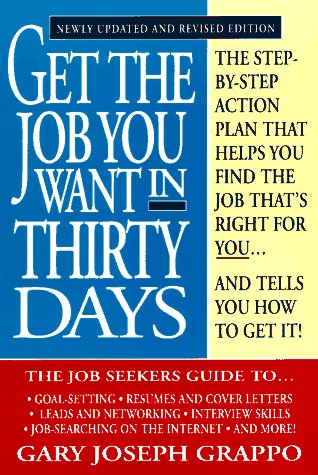 Book cover for How to Get the Job You Want in 30 Days