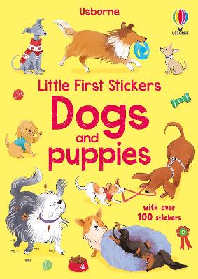 Book cover for Little First Stickers Dogs and Puppies