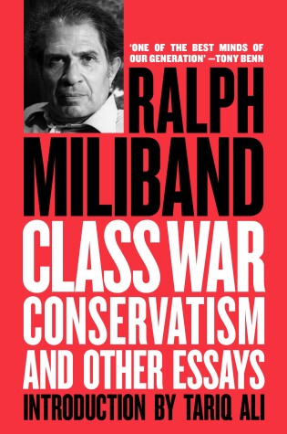 Cover of Class War Conservatism