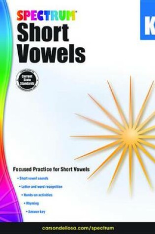 Cover of Short Vowels, Grade K