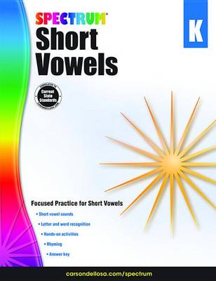 Book cover for Short Vowels, Grade K