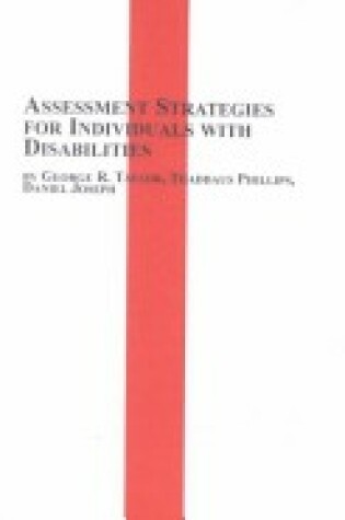 Cover of Assessment Strategies for Indivduals with Disabilities