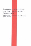 Book cover for Assessment Strategies for Indivduals with Disabilities