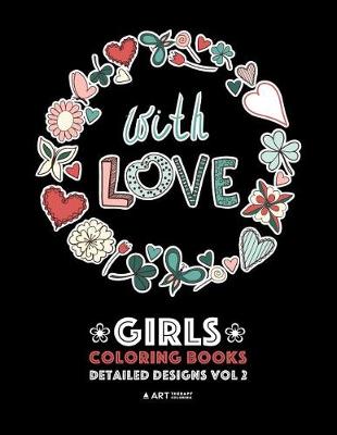 Book cover for Girls Coloring Books