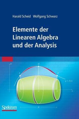 Cover of Elemente Der Linearen Algebra Und Der Analysis