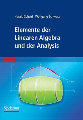 Book cover for Elemente Der Linearen Algebra Und Der Analysis