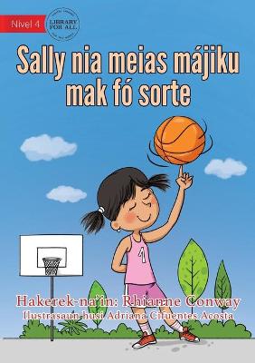 Book cover for Sally's Lucky Socks (Tetun edition) - Sally nia meias májiku mak fó sorte