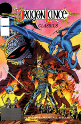 Book cover for Dragonlance Classics Volume 1