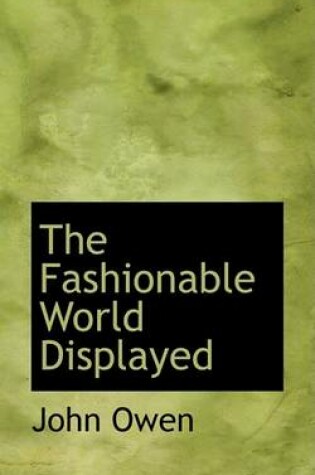 Cover of The Fashionable World Displayed