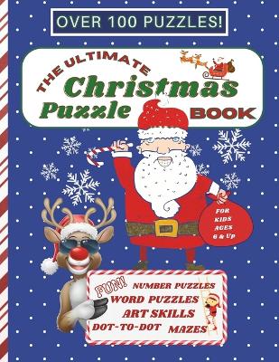 Book cover for The Ultimate Christmas Puzzle Book