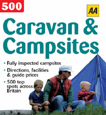 Book cover for AA 500 Campsites for Families