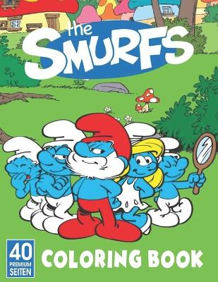 Book cover for The Smurfs Coloring Book