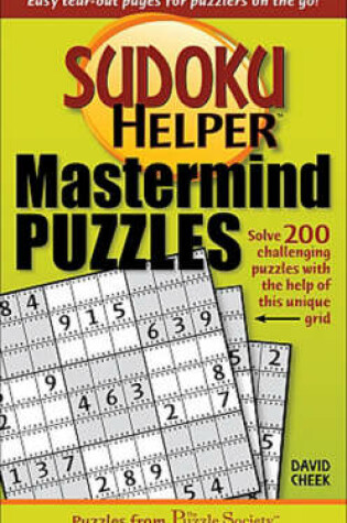 Cover of Sudoku Helper Mastermind Puzzles