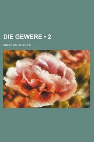 Cover of Die Gewere (2)