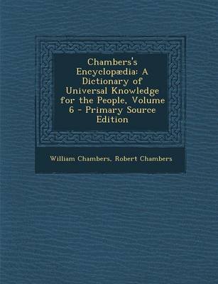 Book cover for Chambers's Encyclopaedia