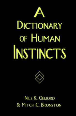 Cover of A Dictionary of Human Instincts