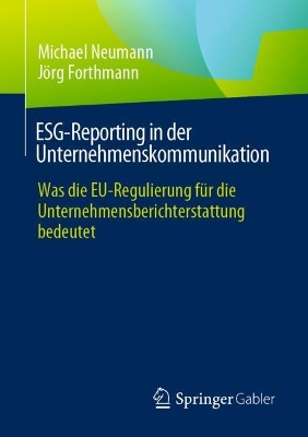 Book cover for ESG-Reporting in der Unternehmenskommunikation