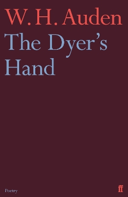 Book cover for The Dyer's Hand