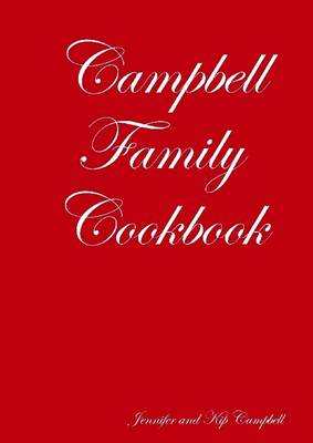 Book cover for Campbell Family Cookbook