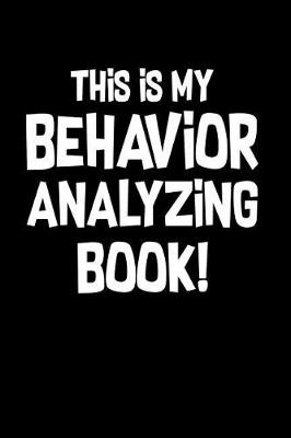 Book cover for Behavior Analysis Book