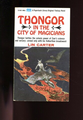 Book cover for Thongor in the City of the Magicians