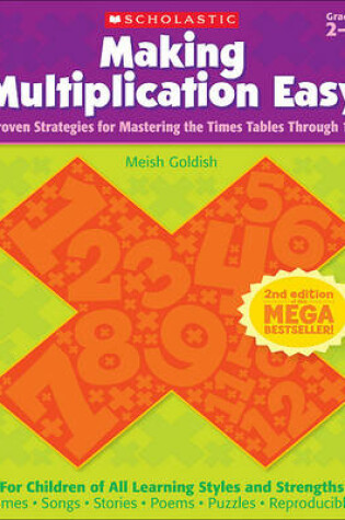 Cover of Making Multiplication Easy, Grades 2-4