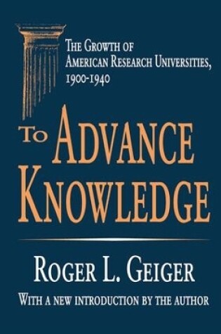 Cover of To Advance Knowledge