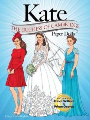 Book cover for KATE: The Duchess of Cambridge Paper Dolls