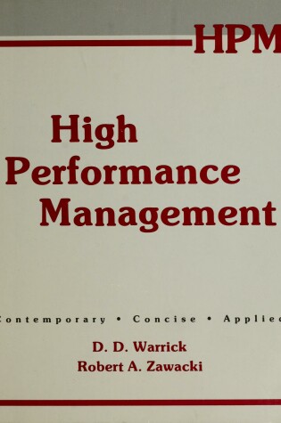 Cover of Supervisory Management